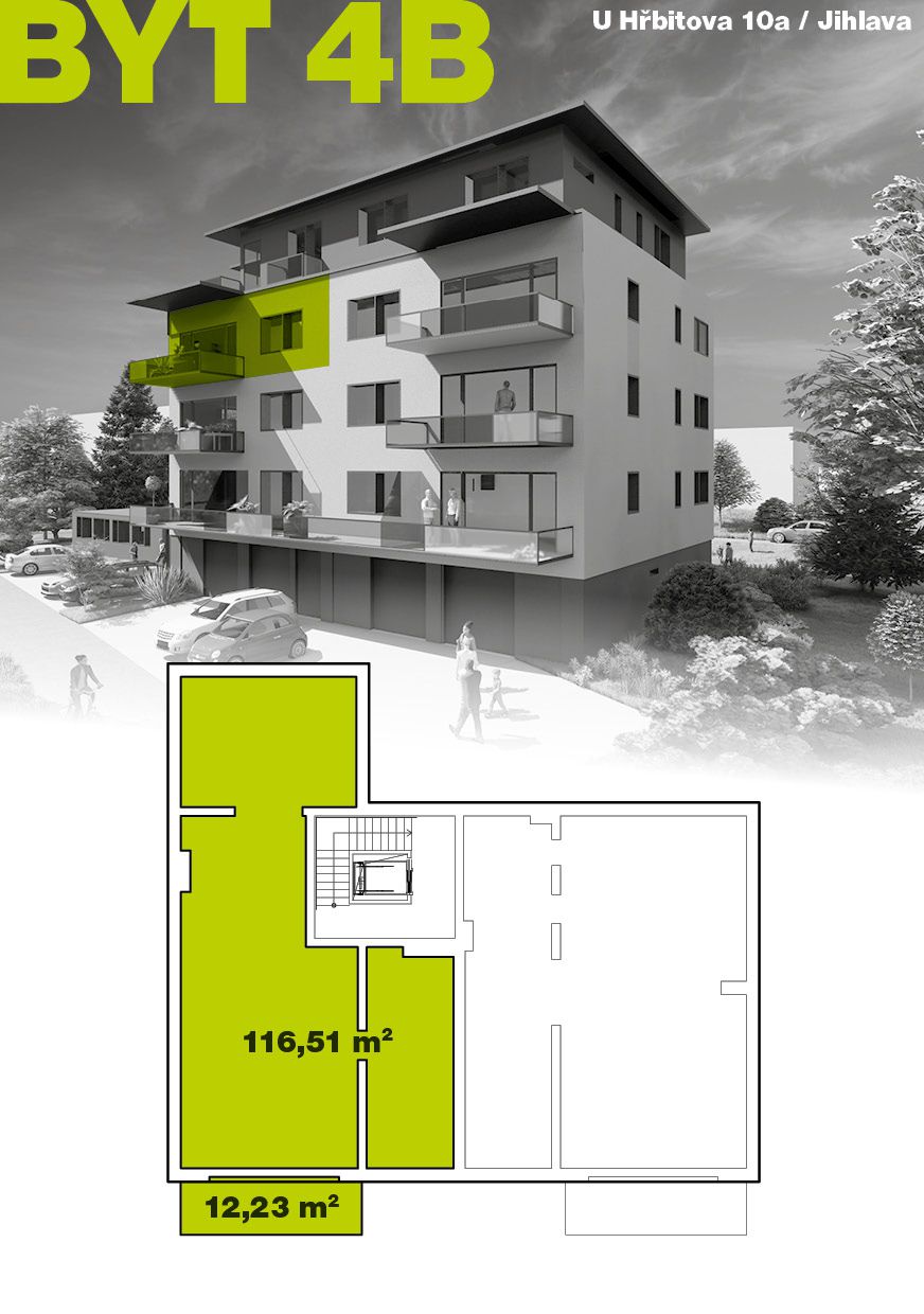 luxusní byt v Jihlavě